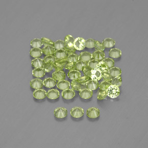 Achetez naturel ct vert péridot gems, coupe roude, en provenance chine chez gemselect. en stock, livraison internationale!