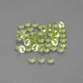 Achetez naturel ct vert péridot gems, coupe roude, en provenance chine chez gemselect. en stock, livraison internationale!
