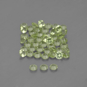 Achetez naturel ct vert péridot gems, coupe roude, en provenance chine chez gemselect. en stock, livraison internationale!