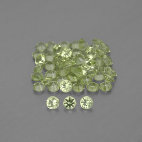 Achetez naturel ct vert péridot gems, coupe roude, en provenance chine chez gemselect. en stock, livraison internationale!