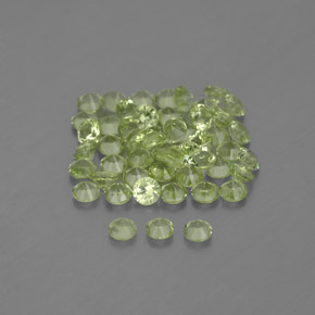 Achetez naturel ct vert péridot gems, coupe roude, en provenance chine chez gemselect. en stock, livraison internationale!