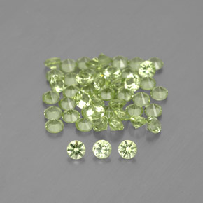Achetez naturel ct vert péridot gems, coupe roude, en provenance chine chez gemselect. en stock, livraison internationale!