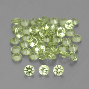 Achetez naturel ct vert péridot gems, coupe roude, en provenance chine chez gemselect. en stock, livraison internationale!