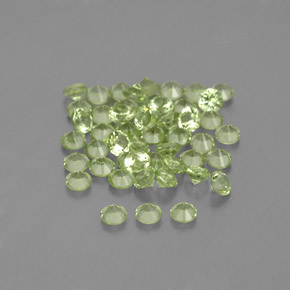 Achetez naturel ct vert péridot gems, coupe roude, en provenance chine chez gemselect. en stock, livraison internationale!