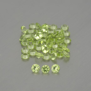 Achetez naturel ct vert péridot gems, coupe roude, en provenance chine chez gemselect. en stock, livraison internationale!