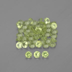 Achetez naturel ct vert péridot gems, coupe roude, en provenance chine chez gemselect. en stock, livraison internationale!