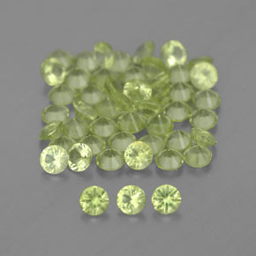 Achetez naturel ct vert péridot gems, coupe roude, en provenance chine chez gemselect. en stock, livraison internationale!