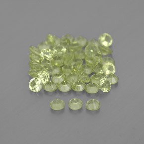 Achetez naturel ct vert péridot gems, coupe roude, en provenance chine chez gemselect. en stock, livraison internationale!
