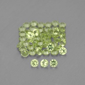 Achetez naturel ct vert péridot gems, coupe roude, en provenance chine chez gemselect. en stock, livraison internationale!
