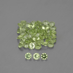 Achetez naturel ct vert péridot gems, coupe roude, en provenance chine chez gemselect. en stock, livraison internationale!