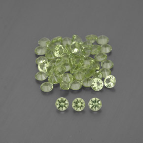 Achetez naturel ct vert péridot gems, coupe roude, en provenance chine chez gemselect. en stock, livraison internationale!