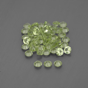 Achetez naturel ct vert péridot gems, coupe roude, en provenance chine chez gemselect. en stock, livraison internationale!