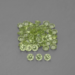 Achetez naturel ct vert péridot gems, coupe roude, en provenance chine chez gemselect. en stock, livraison internationale!