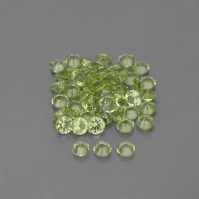 Achetez naturel ct vert péridot gems, coupe roude, en provenance chine chez gemselect. en stock, livraison internationale!