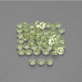 Achetez naturel ct vert péridot gems, coupe roude, en provenance chine chez gemselect. en stock, livraison internationale!