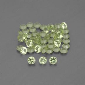 Achetez naturel 1,54ct vert péridot gems, coupe roude, en provenance chine chez gemselect. en stock, livraison internationale!