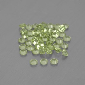 Achetez naturel ct vert péridot gems, coupe roude, en provenance chine chez gemselect. en stock, livraison internationale!