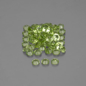 Achetez naturel ct vert péridot gems, coupe roude, en provenance chine chez gemselect. en stock, livraison internationale!