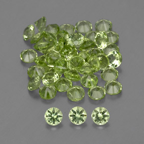 Achetez naturel ct vert péridot gems, coupe roude, en provenance chine chez gemselect. en stock, livraison internationale!