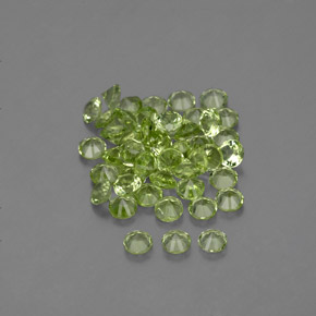 Achetez naturel ct vert péridot gems, coupe roude, en provenance chine chez gemselect. en stock, livraison internationale!