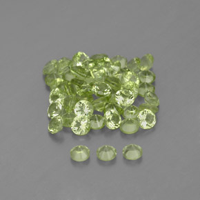 Achetez naturel ct vert péridot gems, coupe roude, en provenance chine chez gemselect. en stock, livraison internationale!