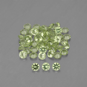 Achetez naturel ct vert péridot gems, coupe roude, en provenance chine chez gemselect. en stock, livraison internationale!