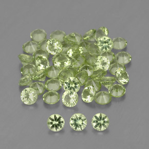Achetez naturel ct vert péridot gems, coupe roude, en provenance chine chez gemselect. en stock, livraison internationale!