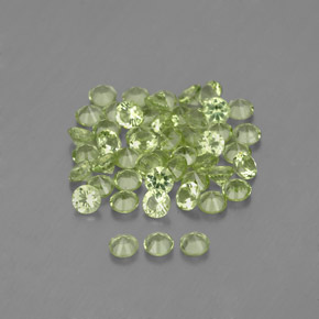 Achetez naturel ct vert péridot gems, coupe roude, en provenance chine chez gemselect. en stock, livraison internationale!