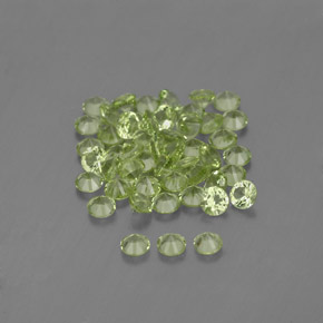 Achetez naturel 1,48ct vert péridot gems, coupe roude, en provenance chine chez gemselect. en stock, livraison internationale!