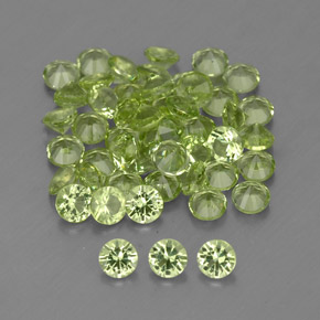 Achetez naturel ct vert péridot gems, coupe roude, en provenance chine chez gemselect. en stock, livraison internationale!