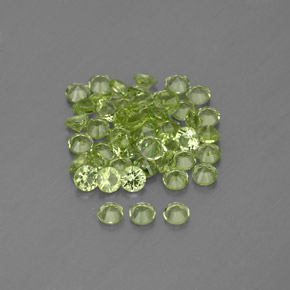 Achetez naturel ct vert péridot gems, coupe roude, en provenance chine chez gemselect. en stock, livraison internationale!