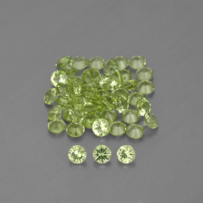 Achetez naturel ct vert péridot gems, coupe roude, en provenance chine chez gemselect. en stock, livraison internationale!