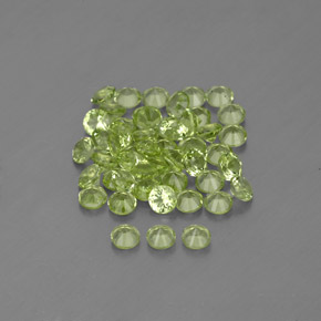 Achetez naturel ct vert péridot gems, coupe roude, en provenance chine chez gemselect. en stock, livraison internationale!