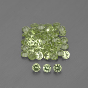 Achetez naturel ct vert péridot gems, coupe roude, en provenance chine chez gemselect. en stock, livraison internationale!