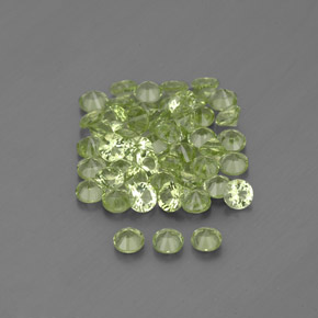 Achetez naturel ct vert péridot gems, coupe roude, en provenance chine chez gemselect. en stock, livraison internationale!