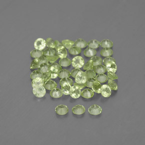 Achetez naturel ct vert péridot gems, coupe roude, en provenance chine chez gemselect. en stock, livraison internationale!