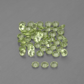 Achetez naturel ct vert péridot gems, coupe roude, en provenance chine chez gemselect. en stock, livraison internationale!