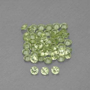 Achetez naturel ct vert péridot gems, coupe roude, en provenance chine chez gemselect. en stock, livraison internationale!