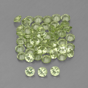 Achetez naturel ct vert péridot gems, coupe roude, en provenance chine chez gemselect. en stock, livraison internationale!