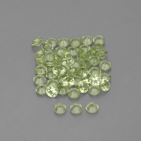 Achetez naturel ct vert péridot gems, coupe roude, en provenance chine chez gemselect. en stock, livraison internationale!