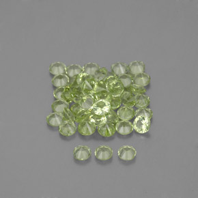 Achetez naturel 1,48ct vert péridot gems, coupe roude, en provenance chine chez gemselect. en stock, livraison internationale!
