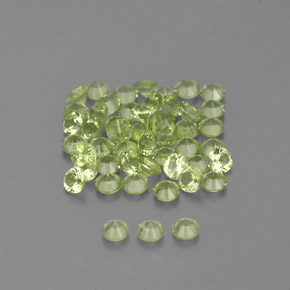 Achetez naturel ct vert péridot gems, coupe roude, en provenance chine chez gemselect. en stock, livraison internationale!