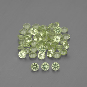 Achetez naturel ct vert péridot gems, coupe roude, en provenance chine chez gemselect. en stock, livraison internationale!