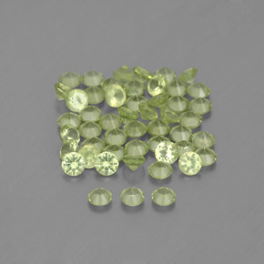 Achetez naturel ct vert péridot gems, coupe roude, en provenance chine chez gemselect. en stock, livraison internationale!