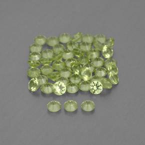 Achetez naturel 1,47ct vert péridot gems, coupe roude, en provenance chine chez gemselect. en stock, livraison internationale!
