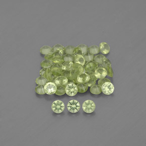 Achetez naturel ct vert péridot gems, coupe roude, en provenance chine chez gemselect. en stock, livraison internationale!