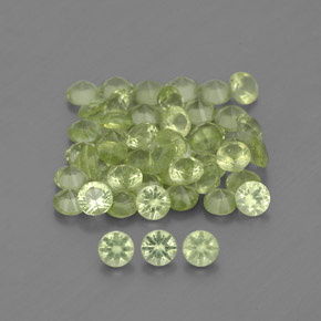 Achetez naturel ct vert péridot gems, coupe roude, en provenance chine chez gemselect. en stock, livraison internationale!