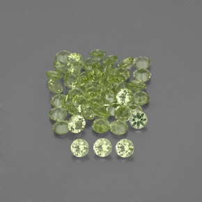 Achetez naturel ct vert péridot gems, coupe roude, en provenance chine chez gemselect. en stock, livraison internationale!