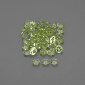 Achetez naturel ct vert péridot gems, coupe roude, en provenance chine chez gemselect. en stock, livraison internationale!