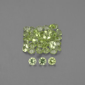 Achetez naturel ct vert péridot gems, coupe roude, en provenance chine chez gemselect. en stock, livraison internationale!